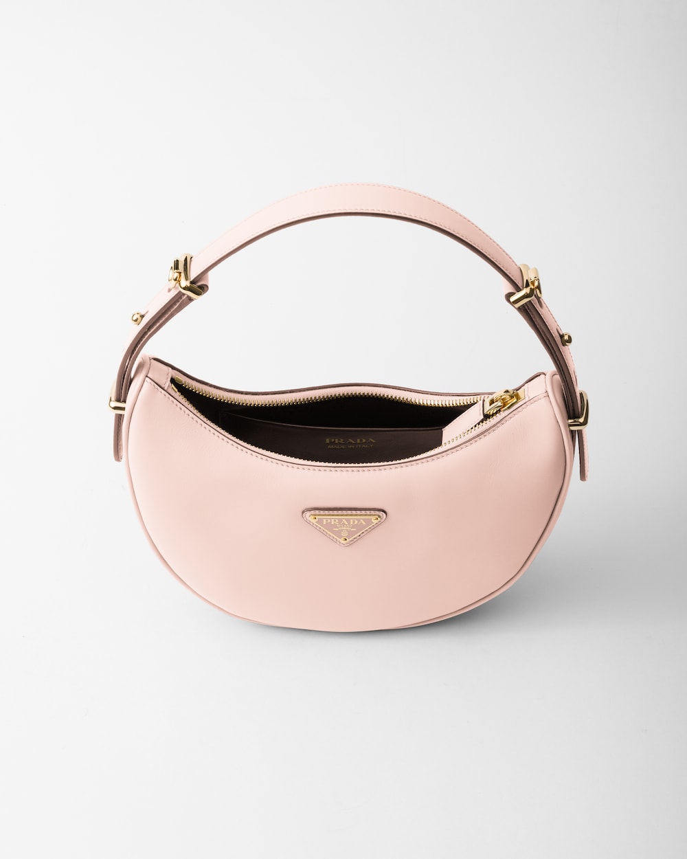 Prada Arqué Small Leather Shoulder Bag - Image 3